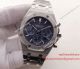 2017 Swiss Fake Audemars Piguet Royal Oak Stainless Steel Blue Chronograph Face (3)_th.jpg